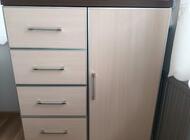 Grajewo ogłoszenia: Sprzedam szafę 240x180, komodę 90x100 i łóżko 140x220. Odbiór... - zdjęcie